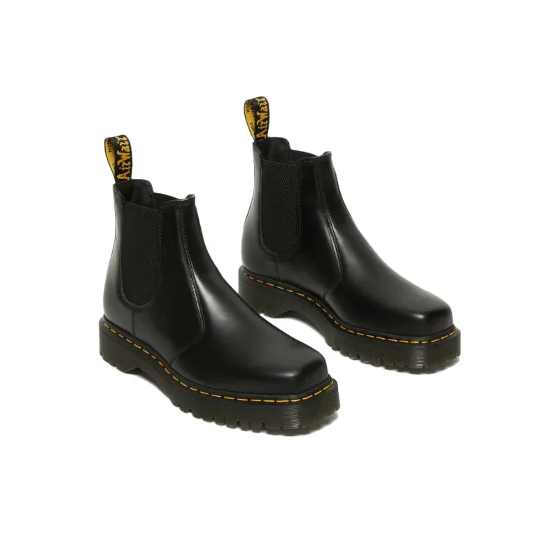 Dr.Martens 2976 Bex Squared Toe Leather Chelsea Boots 'Black'-2
