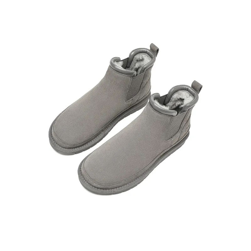 C°BANNER Ankle Length Chelsea Boots Men's Gray-3