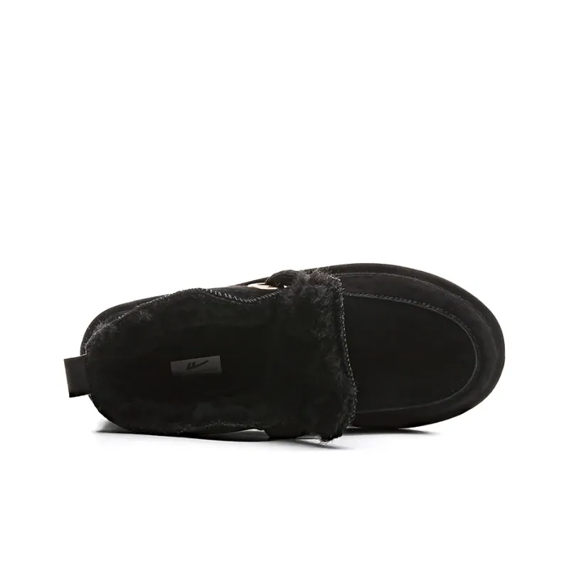 Warrior Warm Wear Resistant Slip Resistant Short Snow Boots Women's Black-2