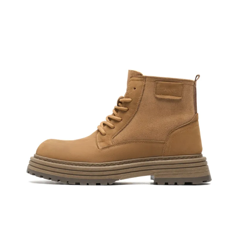 C°BANNER Short Martin Boot Men's Yellow Brown-3