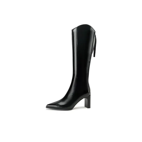 JOSINY Knee high Boots 7cm Women's Black