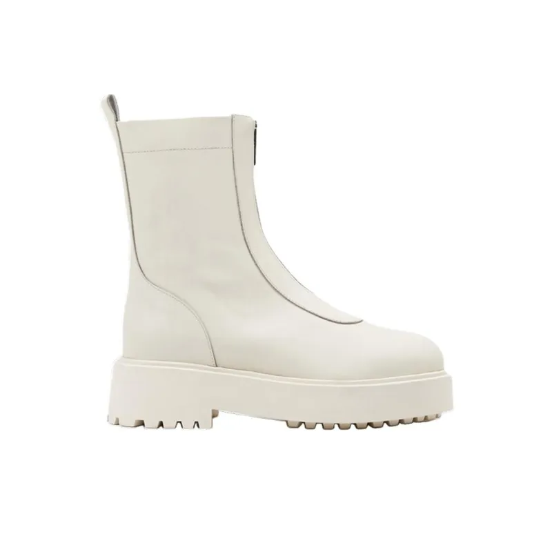 FLATTERED Ankle Boots Women's White-1