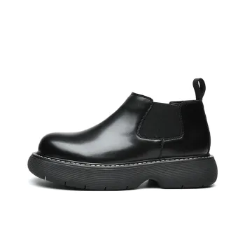 GZZ Ankle-Length Chelsea Boots Men's Black