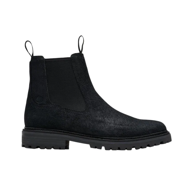 Clarks Short Chelsea Boots Men's Black-1