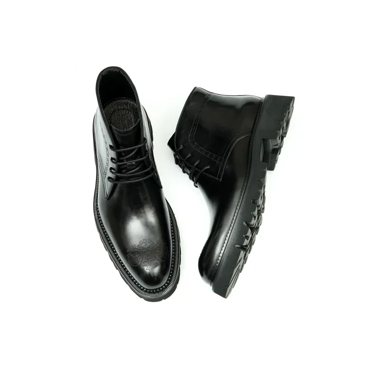 ASTON M.JAZZ Ankle Boots Men Black/Brown-11