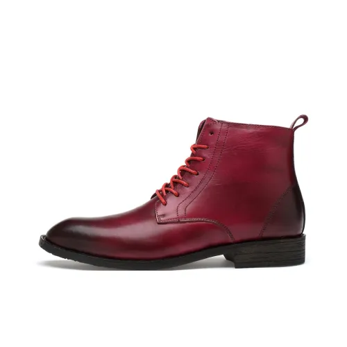 XIMO BULL Ankle Length Martin Boot 3cm Men's