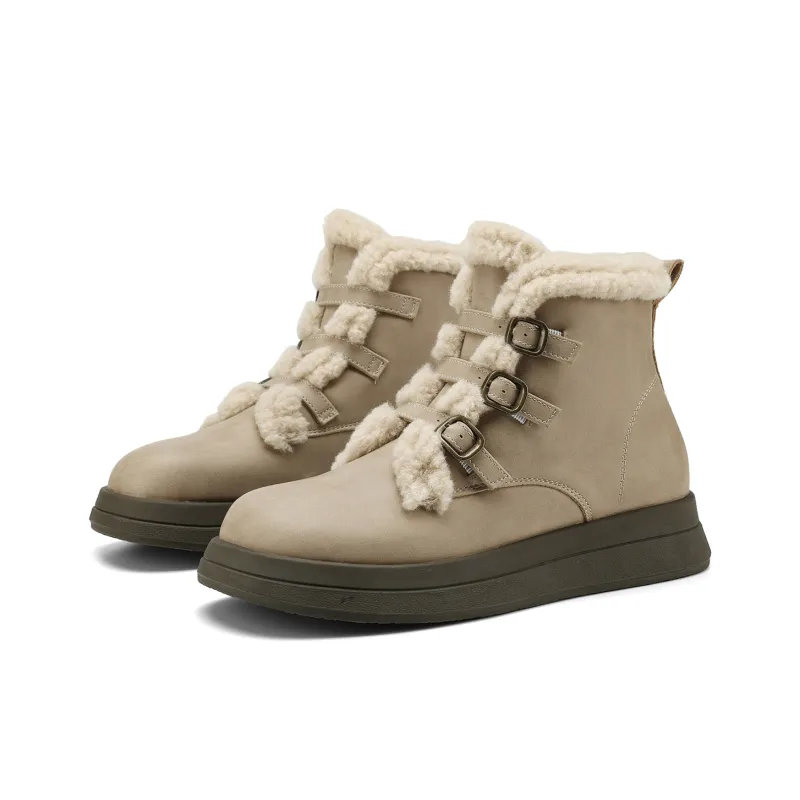 Safiya Warm And Wear Resistant Short Snow Boots Women's-6