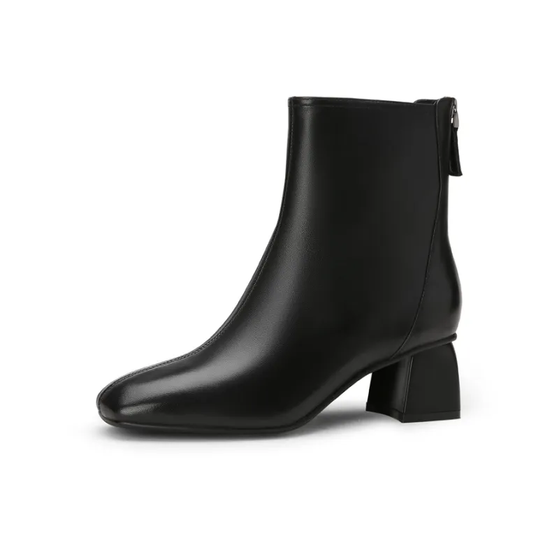 GOLDLION Ankle Boots Women's Black-1
