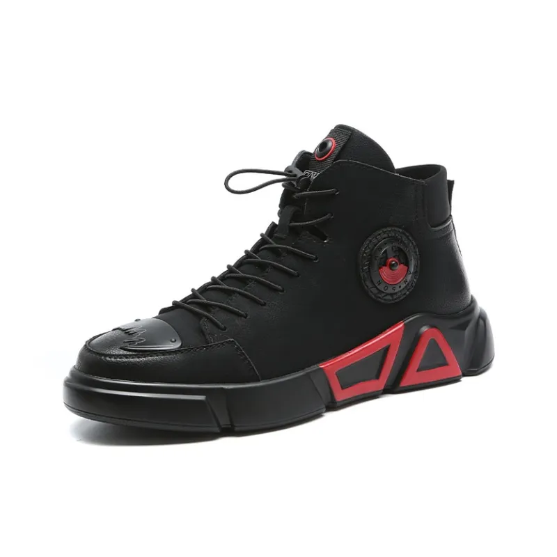 Babinda Ankle Boots 4cm Men's Black-1