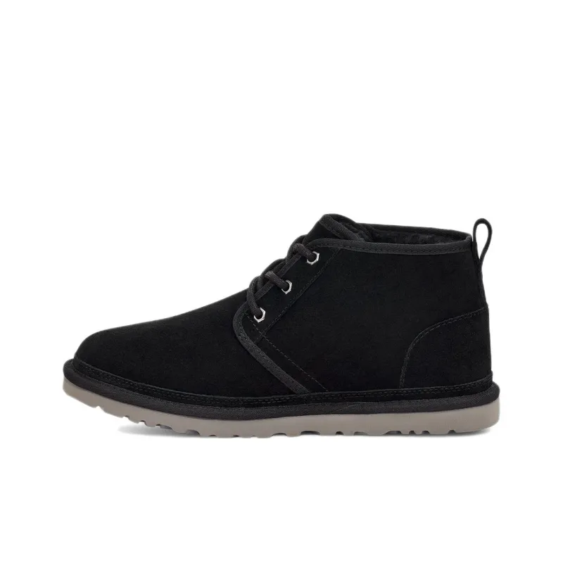 UGG Neumel Graphic Boot Black Grey Suede-0