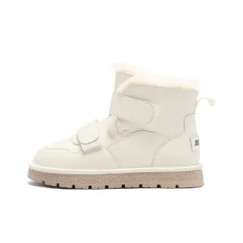 SMILEY Snow Boots Women's Ecru
