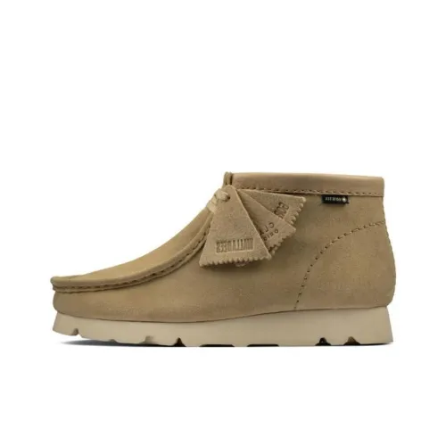 Clarks Wallabee Boots Gtx Suede 'Maple' Women's
