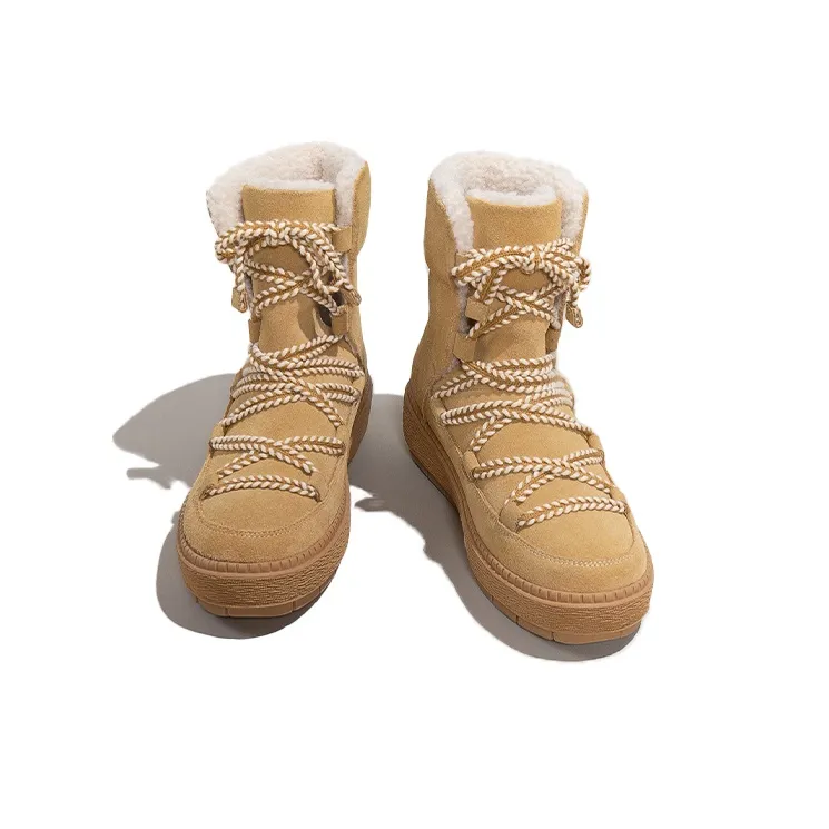 BESTFEEL Warm Slip-Resistant Short Snow Boots Women's-9