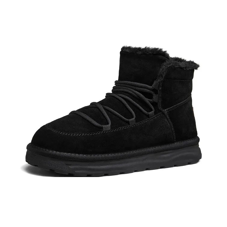 CAMEL Abrasion-Resistant Slip-Resistant Short Snow Boots Men's-5