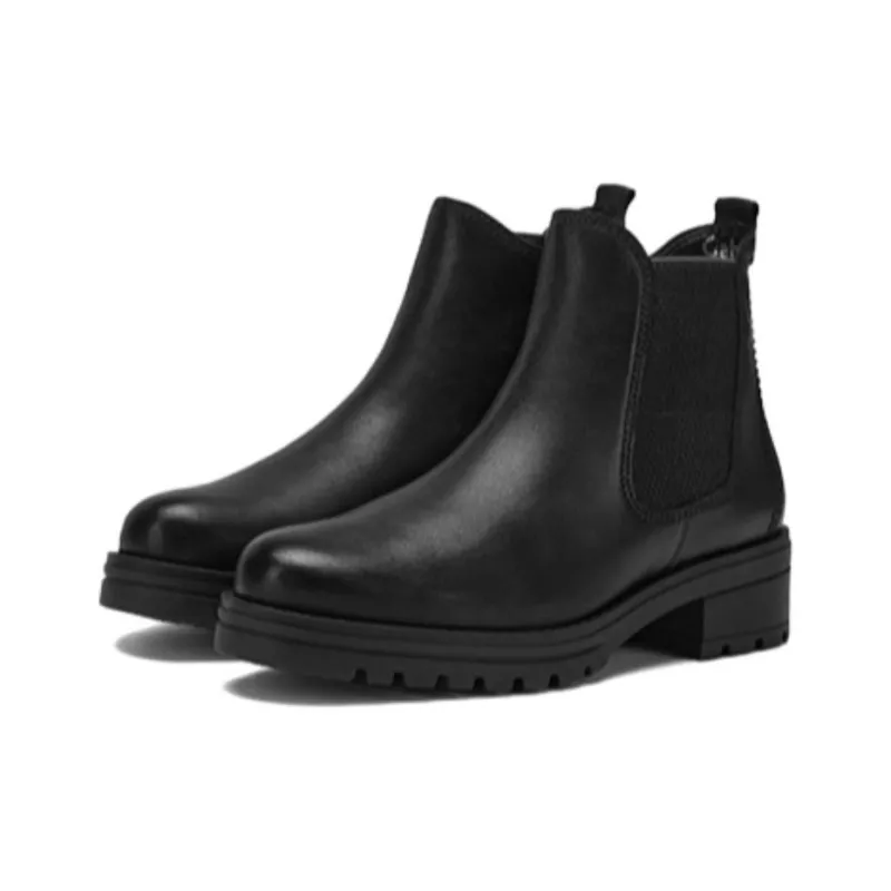 Gabor Short Chelsea Boots 3cm Women's Black-1