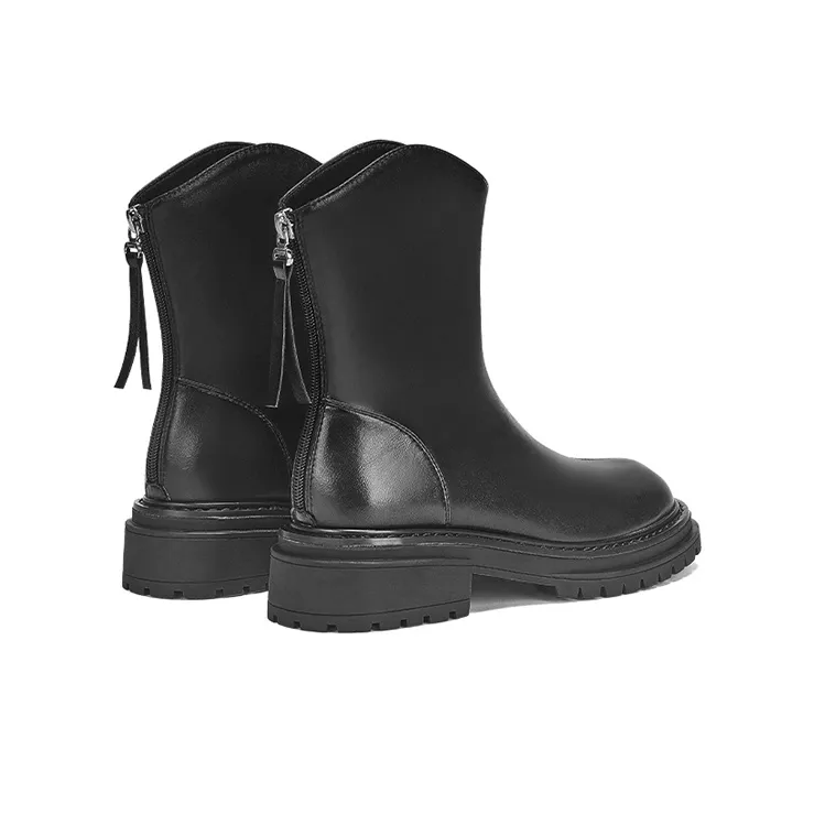 DAPHNE Ankle Boots Women's Brown/Black/Beige-5