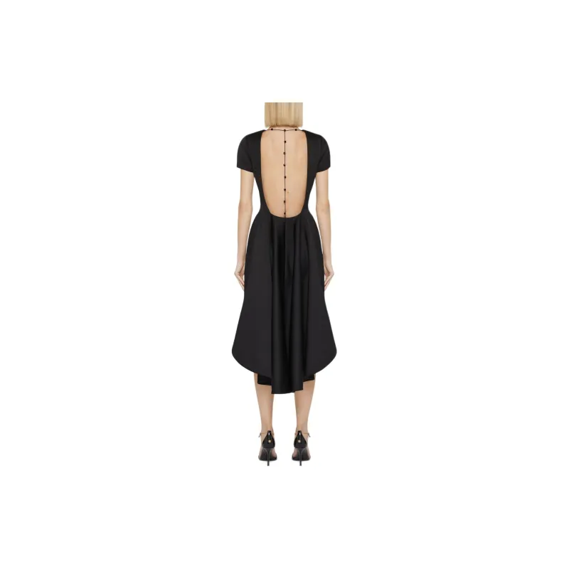 GIVENCHY FW24 Short Sleeved Dress Women's Black-2