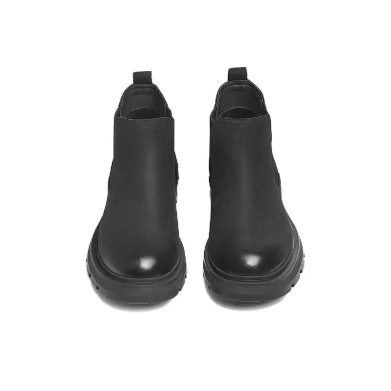 TATA Chelsea Boots Men Solid Color-7