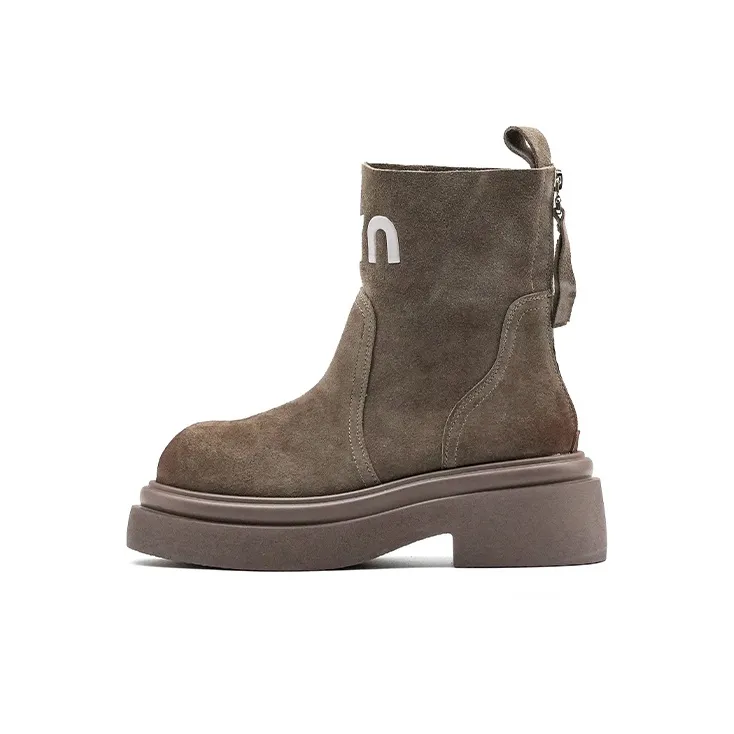 Little Sue Unique Design Trendy Fashion Slim Boots Ankle Boots 5CM Women's-5