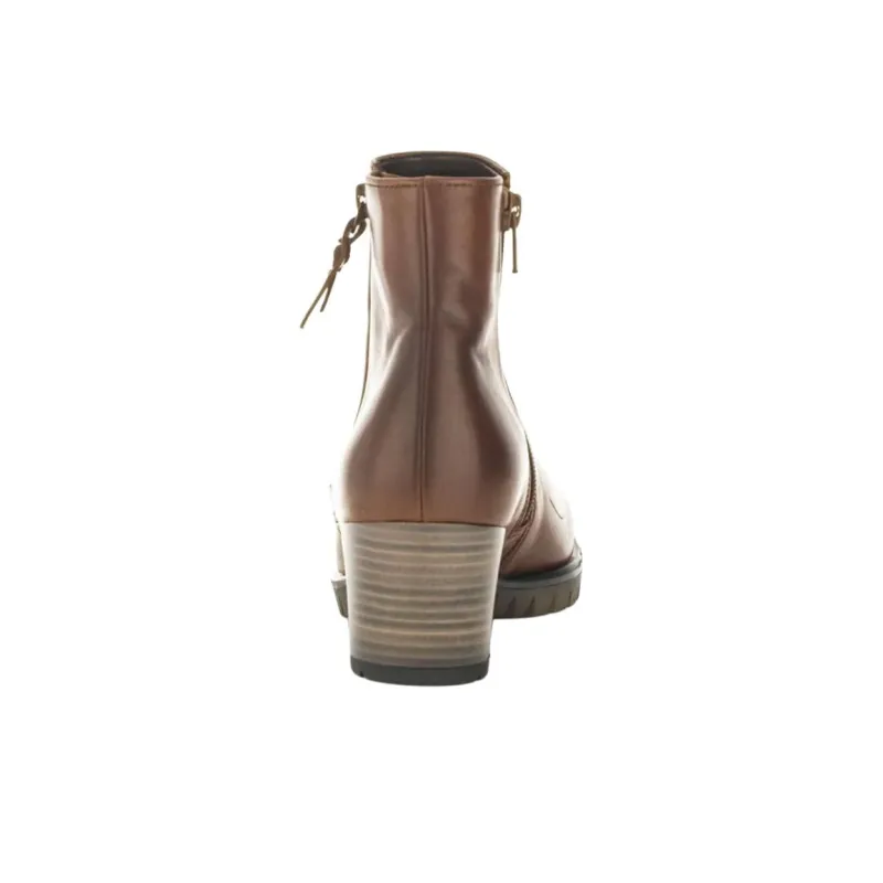 Gabor Comfort Ankle Boots 5cm Women's Brown-4