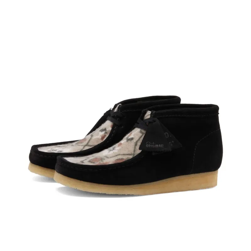 Clarks X END. X Beams Plus Ski Club Wallabee Boots 'Black'-2