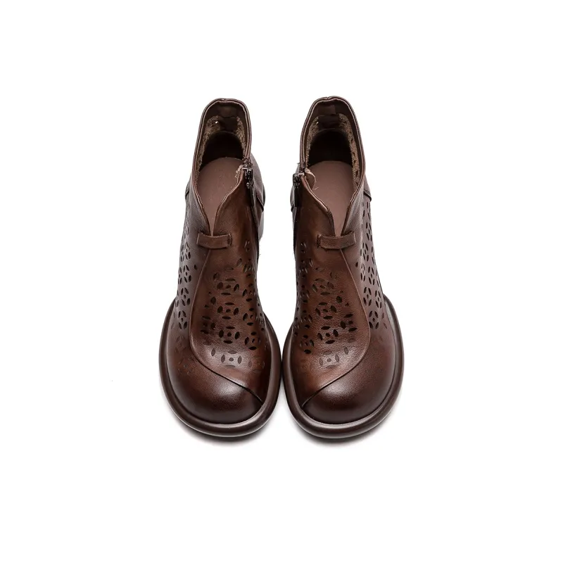 Jay Ankle Boots Women's Coffee/Black-3