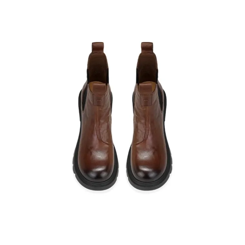 JESSICA SOPHIA Short Chelsea Boots 5.5cm Women's-6