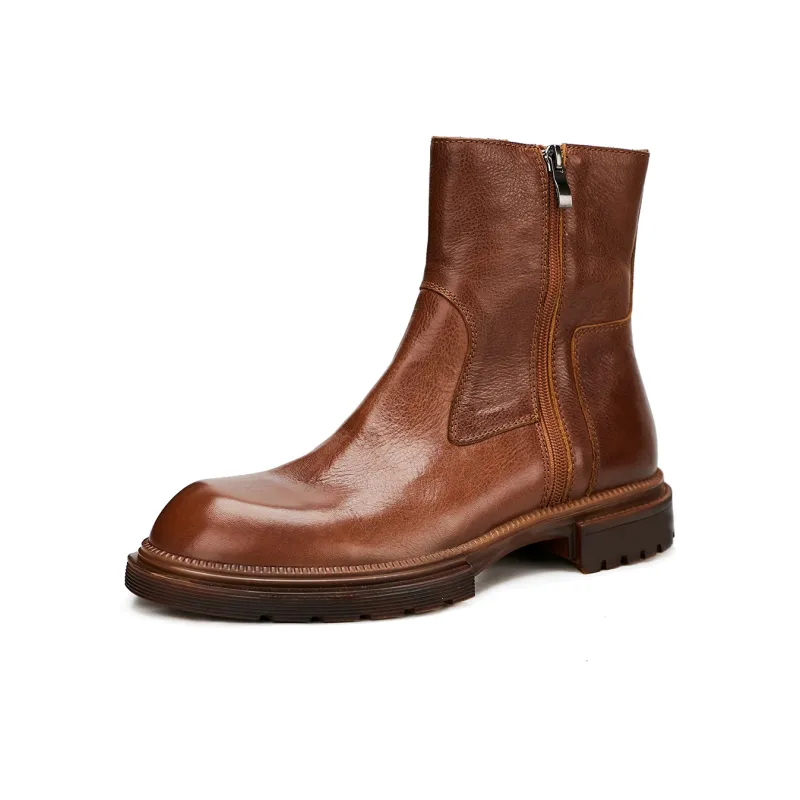 Voguhomme Ankle Boots 4cm Men's-5