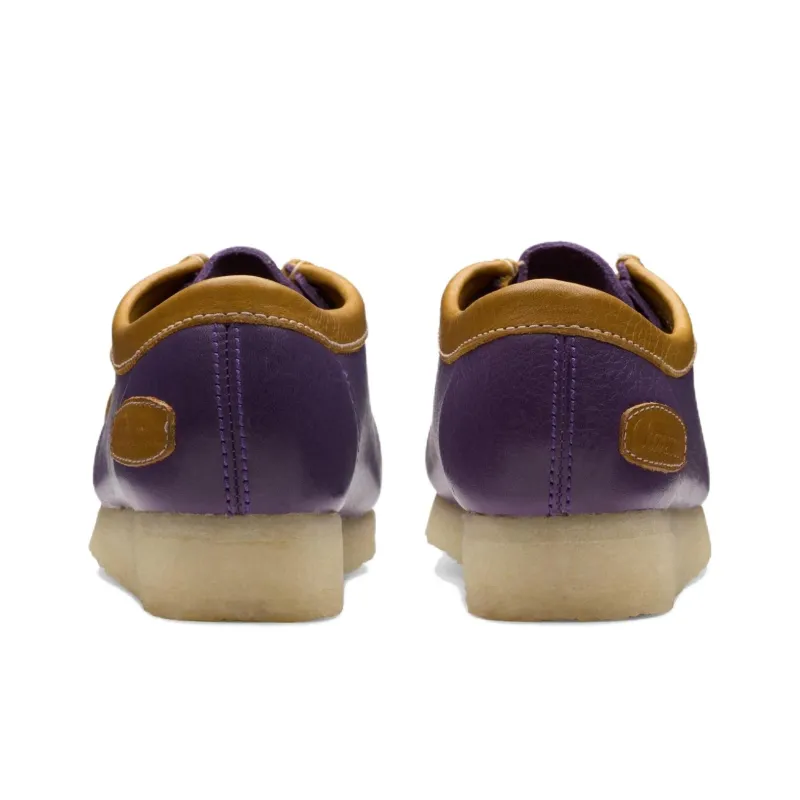 Clarks Originals Wallabee Purple Combination-3