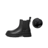 Black Fleece-Lined