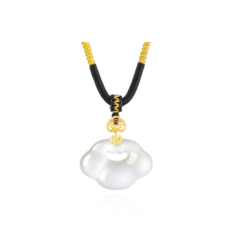 Central Fashion Chalcedony Necklaces Women's-0