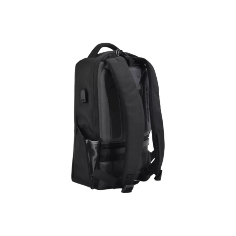 FX CREATIONS Nylon Backpack Unisex Black-3