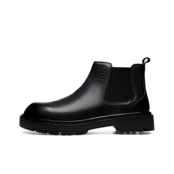 D FUSE SCANDINAVIA Short Chelsea Boots Men's Black