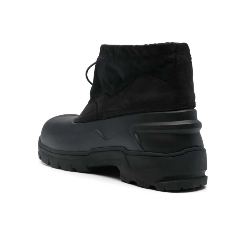ROA Panelled Ankle Boots Men's Black-3