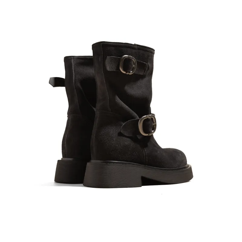 KODI Ankle Boots Women's Camel/Charcoal Black/Coffee-19
