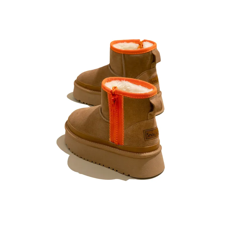 SNOWELF Short Snow Boots Women's-5