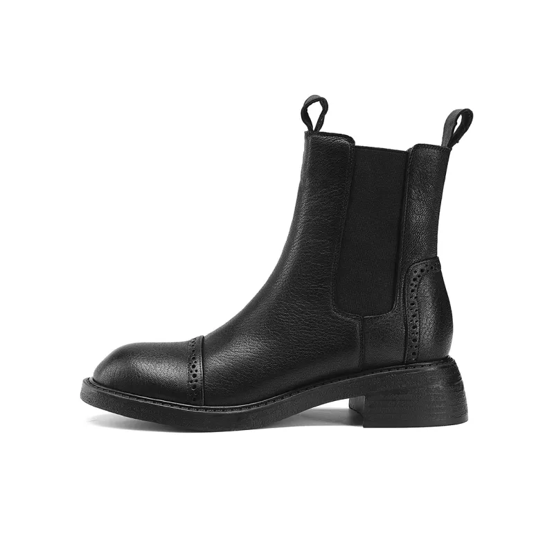 BOSSSUNWEN Short Chelsea Boots 4.5cm Women's-1