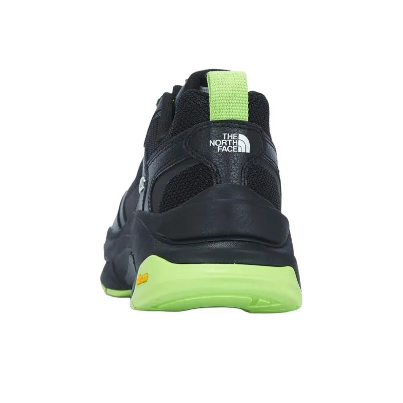 THE NORTH FACE Slip Resistant, Abrasion Resistant, Waterproof Low Top Running Shoes Men's Black Green-3