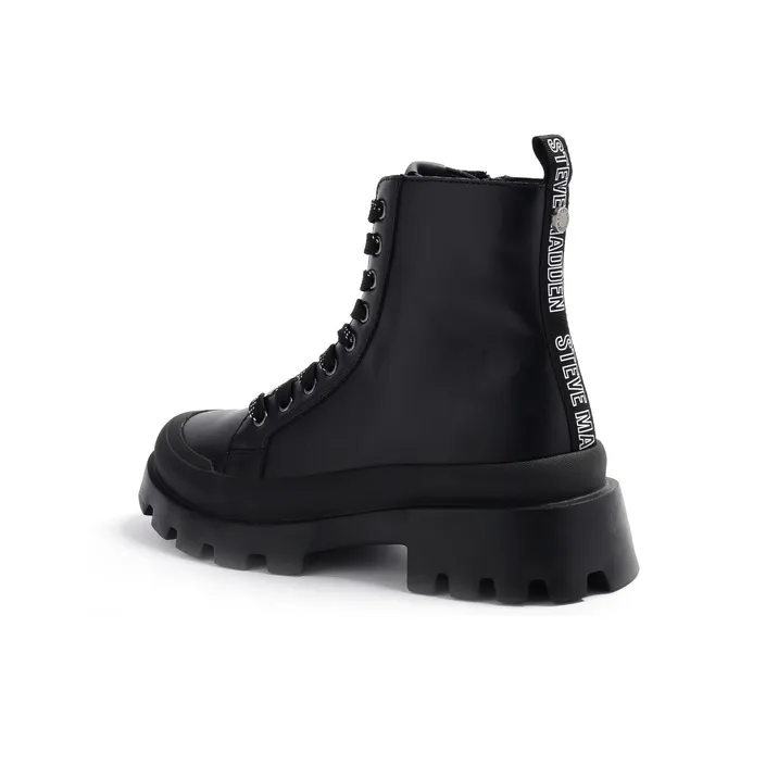 STEVE MADDEN Martin Boots Women's Black-2