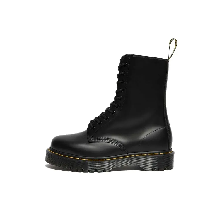 Dr.Martens 1490 Bex Smooth Leather Mid Calf Boots 'Black'-0