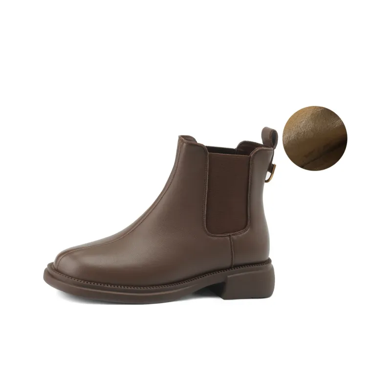 D:FUSE SCANDINAVIA Short Chelsea Boots 3.5cm Women's-11