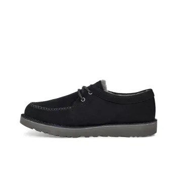 UGG Campout Lace Low Short Boots Black