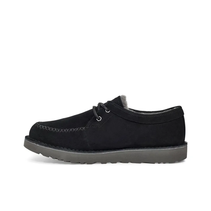 UGG Campout Lace Low Short Boots Black-0