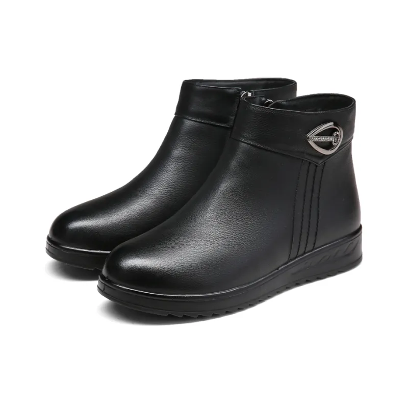Spider King Ankle Boots Women's Black-1