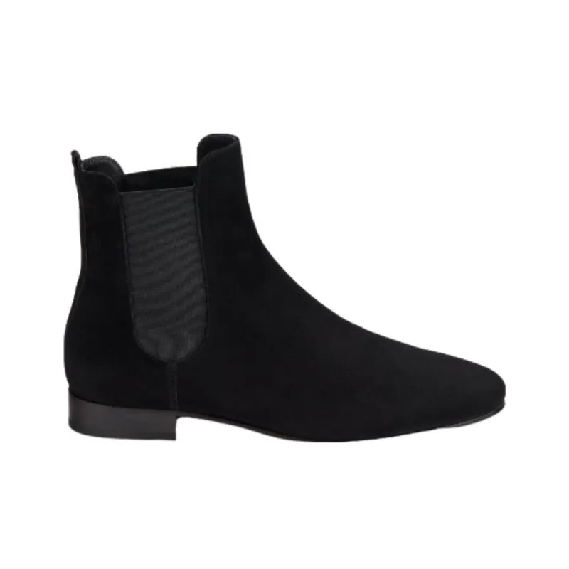 AGL Short Chelsea Boots 2cm Women's Black-1