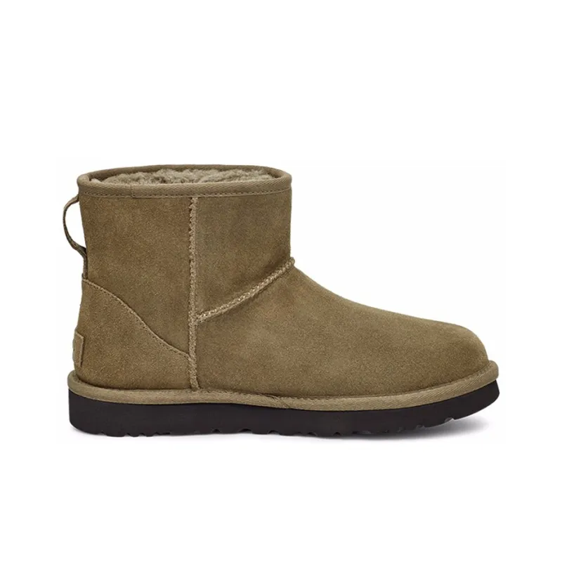 UGG Mini Side Logo 'Olive Green' Women's-1