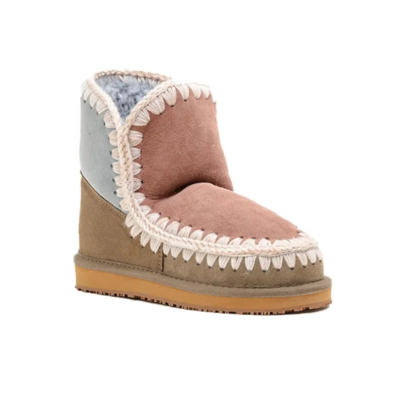 K.D.KENAZ Short Snow Boots Women's Light Purple-2