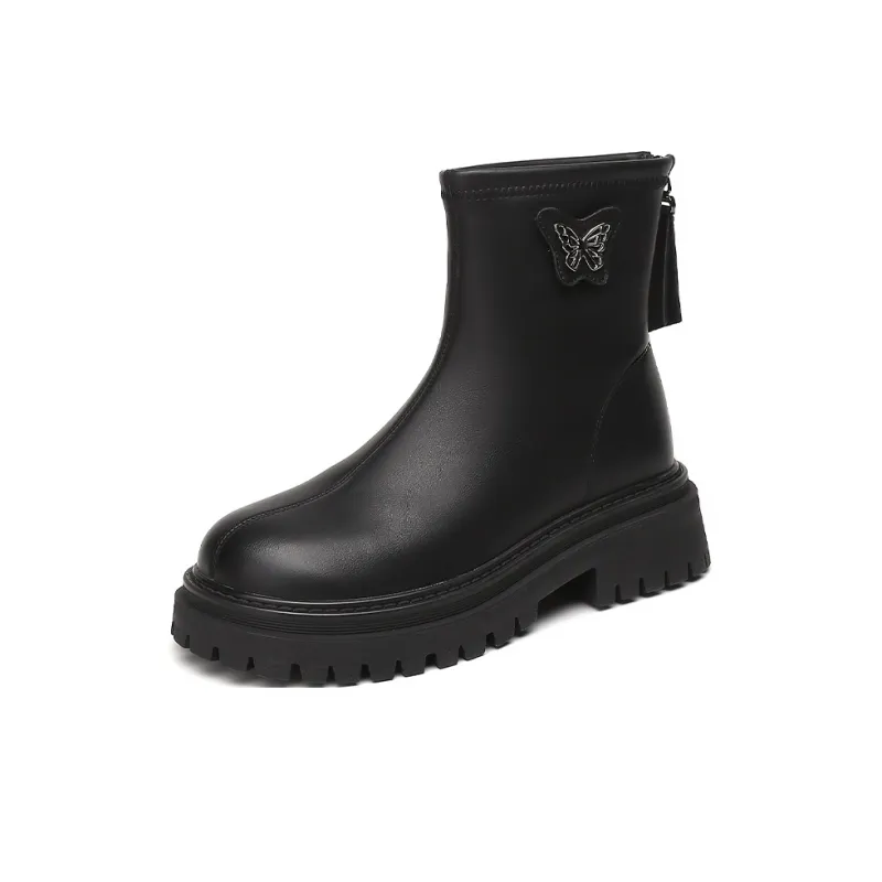 DAPHNE Ankle Boots Women's Black/Yellow-1