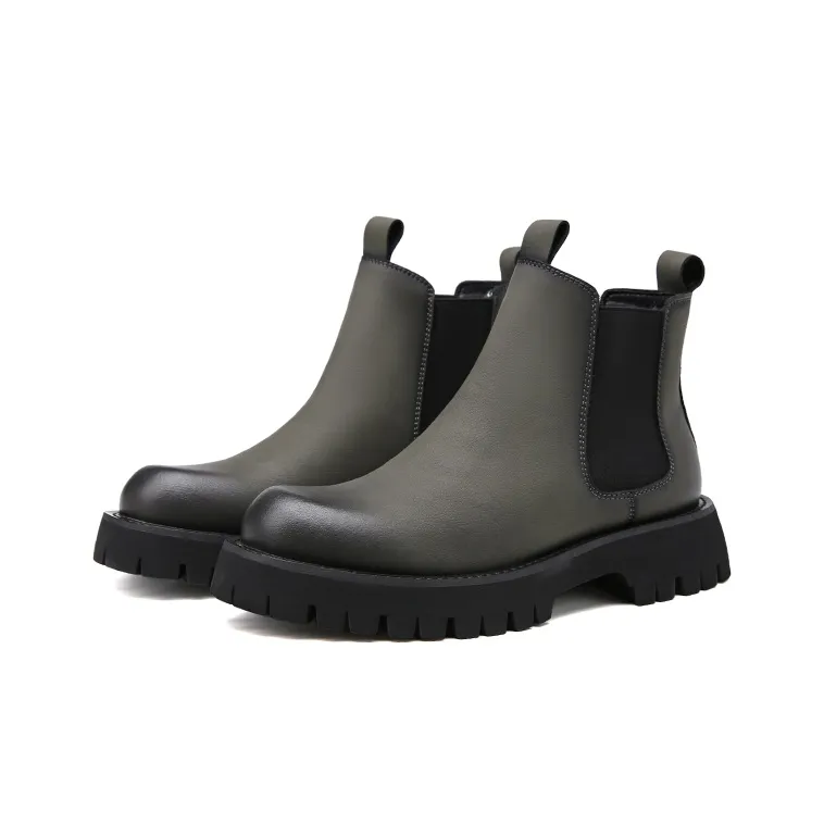 Oak Elephant Crew Chelsea Boots Men's Khaki-2