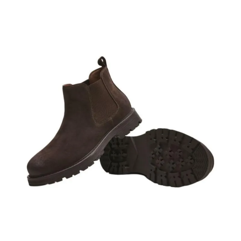 Hotwind Chelsea Boots Men's Brown-5